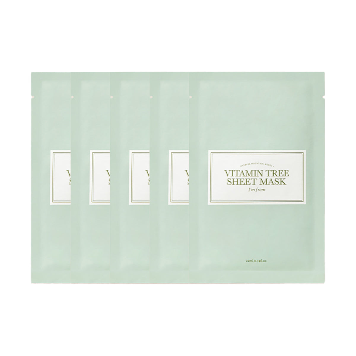 Vitamin Tree Sheet Mask Set [5 Masks]