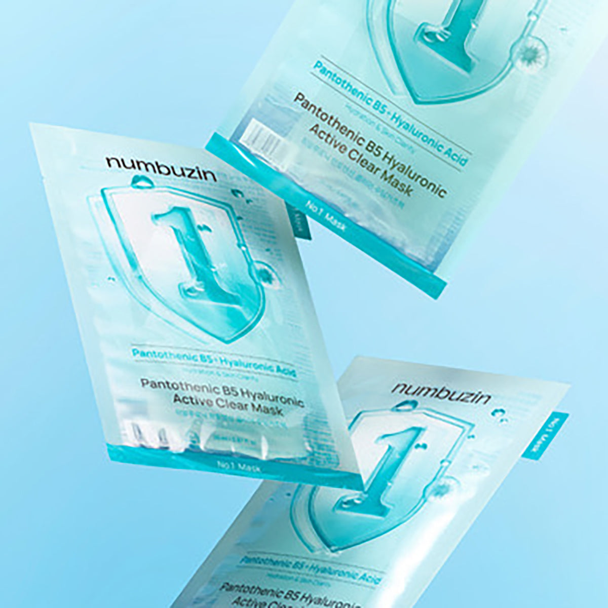 No.1 Pantothenic B5 Hyaluronic Active Clear Mask Set