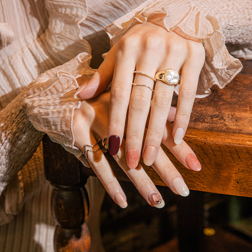 Semi-Cured Gel Nail [#N Blush]