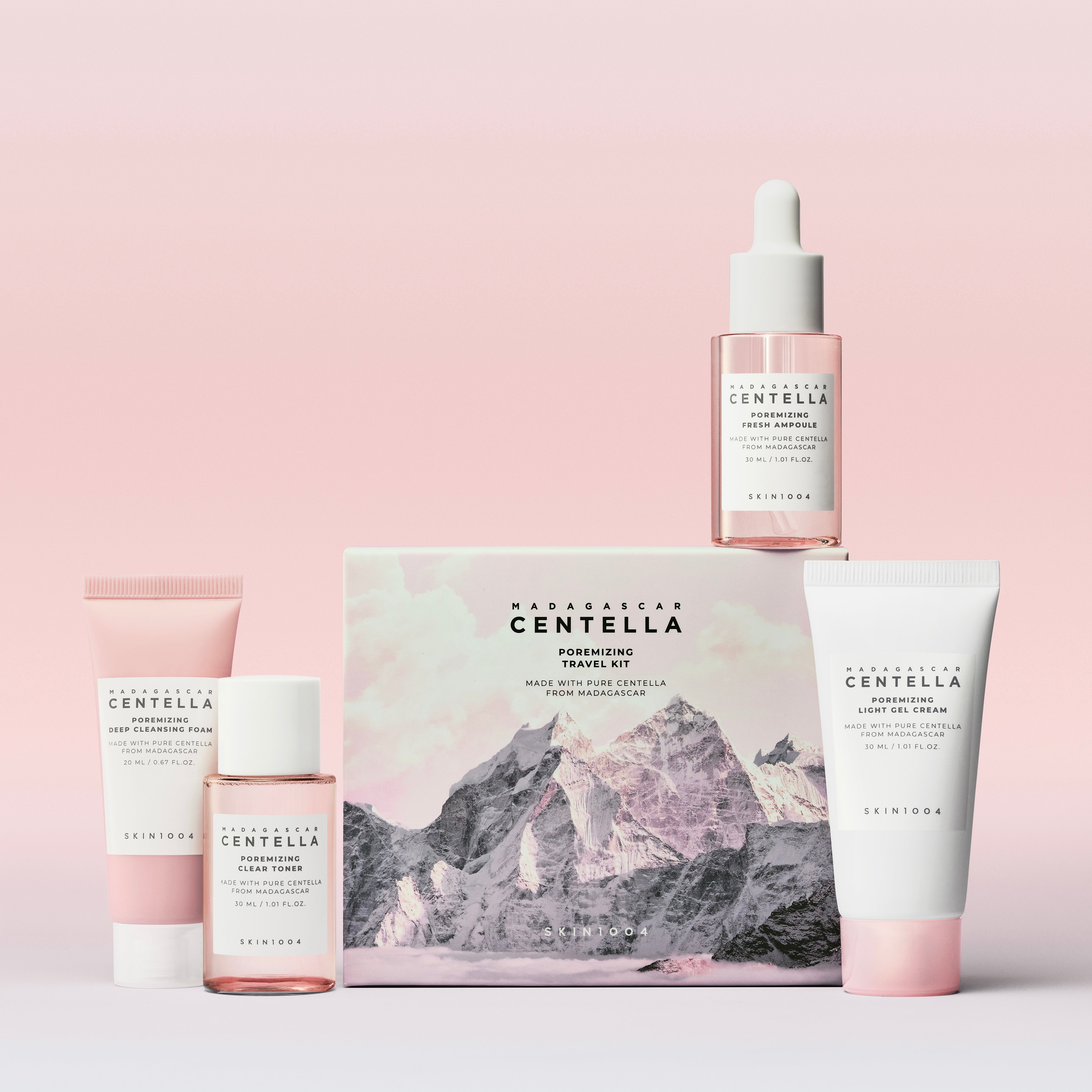 Madagascar Centella Poremising Travel Kit