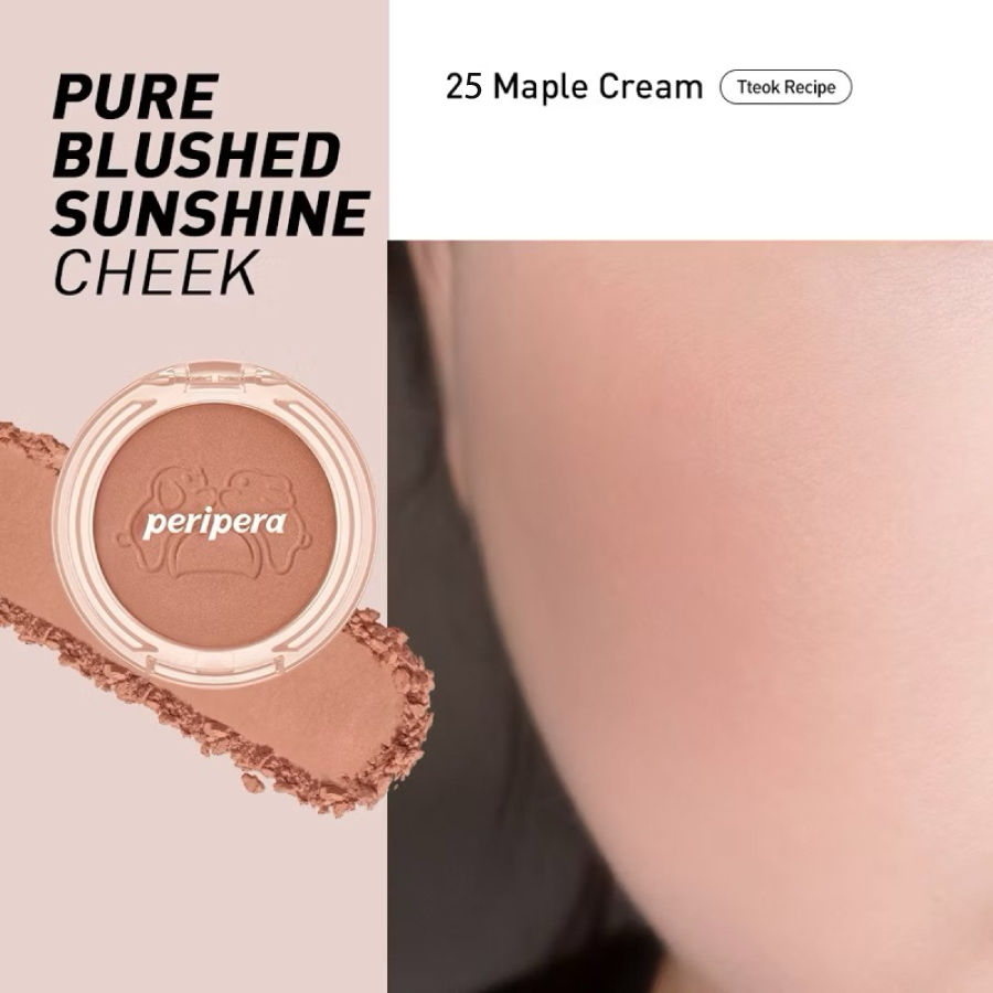 Pure Blushed Sunshine Cheek [#25 Maple Cream]