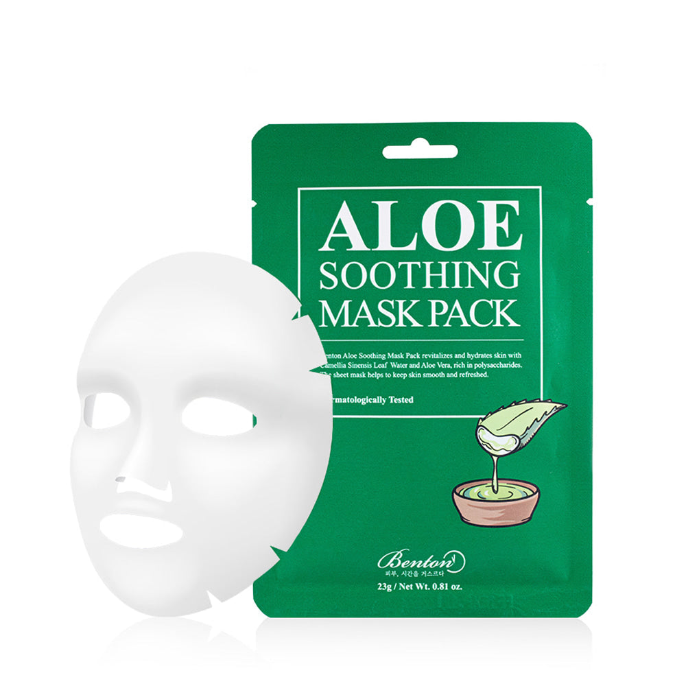 Aloe Soothing Mask Pack Set [10 Masks]