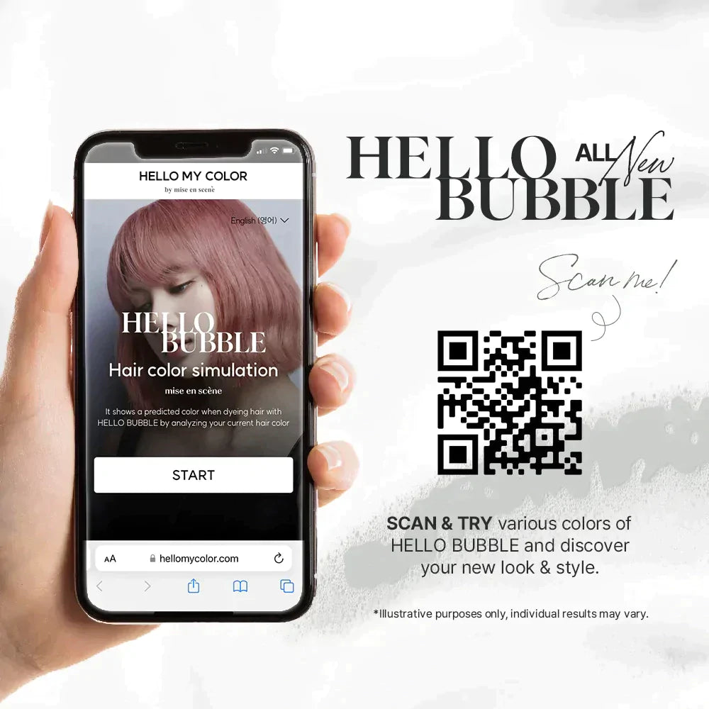 Hello Bubble Hair Colour [#9G Milktea Grey]