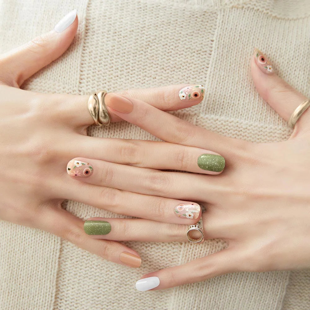 Semi-Cured Gel Nail [#N Secret Garden]