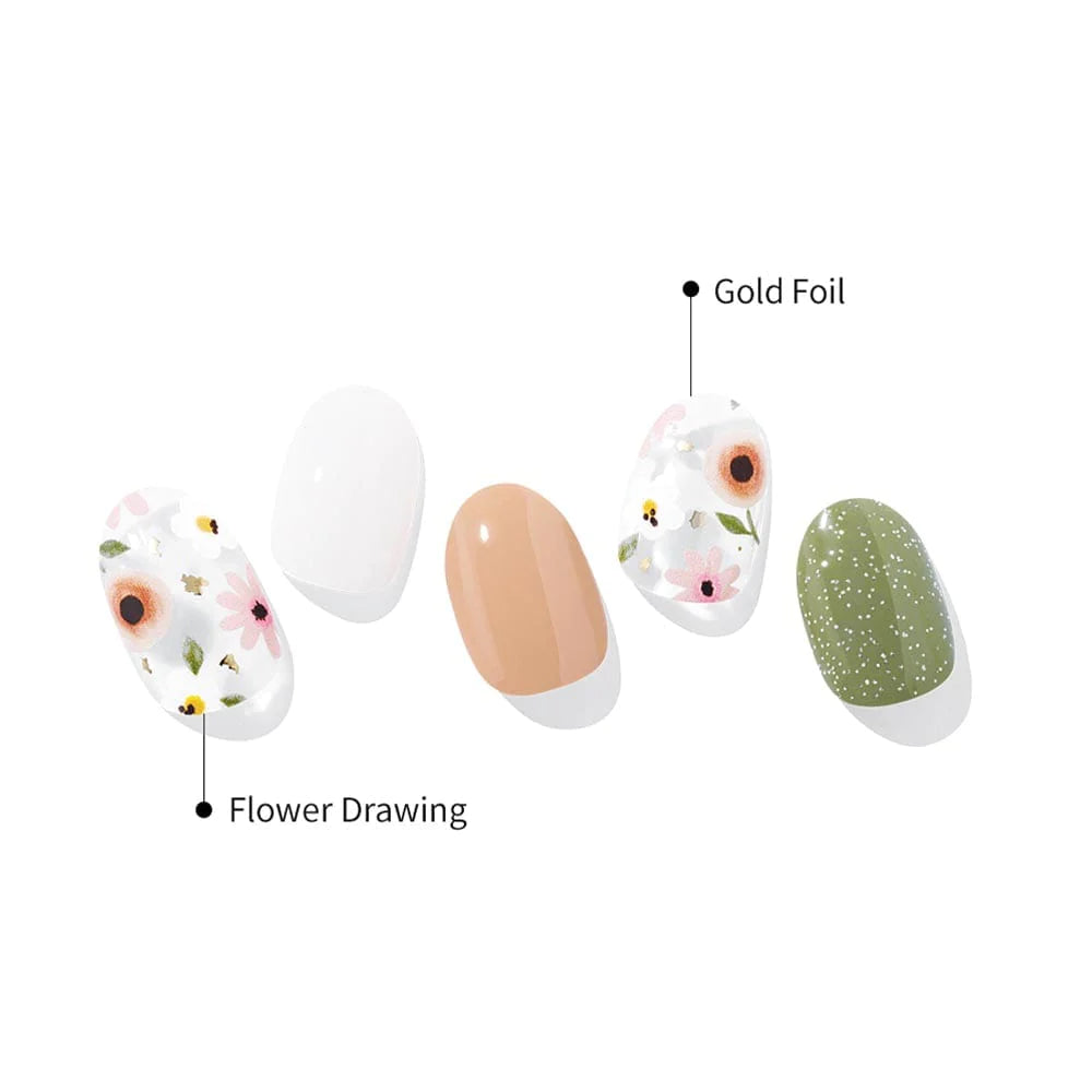 Semi-Cured Gel Nail [#N Secret Garden]