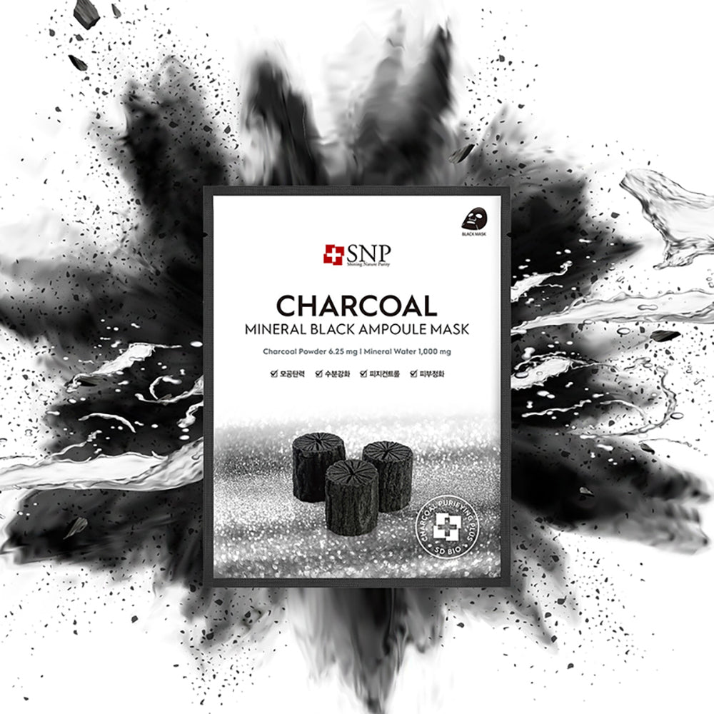 Charcoal Mineral Black Ampoule Mask